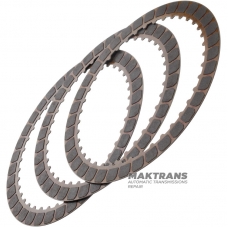 Friction disc set 3-5-R Clutch MAZDA FW6A-EL – FZ01195J0A, 3 discs in a set (40 teeth, outer Ø 169.25 mm, thickness 1.65 mm)