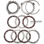 Steel and friction disc set C3 (3-5-R) Clutch ALLISON 1000 - 4 friction discs (total thickness of the set 36.50 mm), 29542192, 29546701, 29531049, 29535648