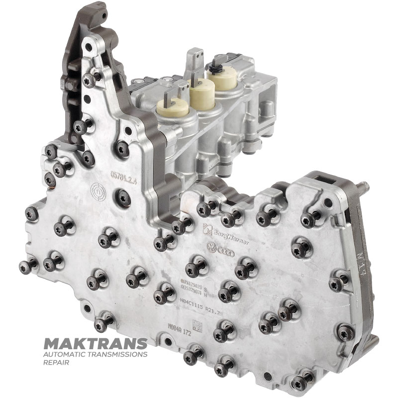 Hydraulic control unit (mechatronics) automatic transmission 0B5 (DL501) 0B5325025T 0B5325031N without electronic unit and wiring - used, untested