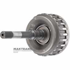 Reconditioned FORWARD Clutch drum (empty, without pistons and discs) TOYOTA AC60E, AC60F - 20 splines (ext.Ø 21.30 mm), total height 233 mm, shaft length 185 mm