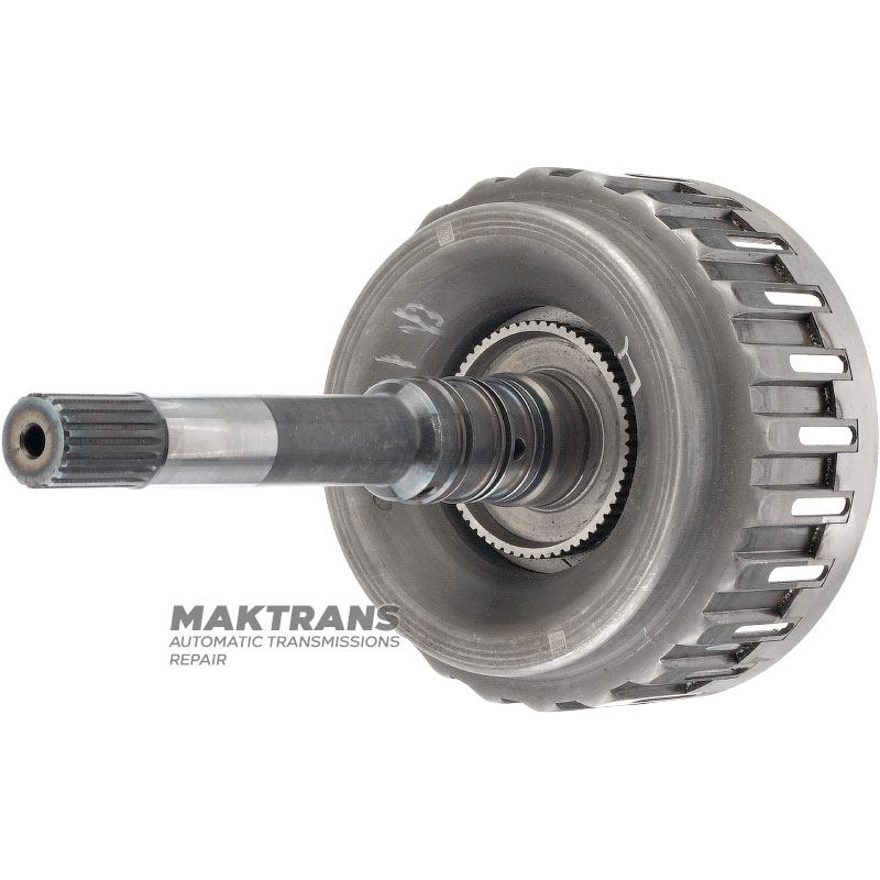 Reconditioned FORWARD Clutch drum (empty, without pistons and discs) TOYOTA AC60E, AC60F - 20 splines (ext.Ø 21.30 mm), total height 233 mm, shaft length 185 mm