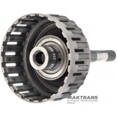 Reconditioned FORWARD Clutch drum (empty, without pistons and discs) TOYOTA AC60E, AC60F - 20 splines (ext.Ø 21.30 mm), total height 233 mm, shaft length 185 mm