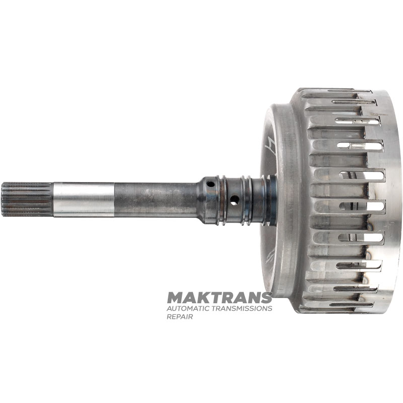 Reconditioned FORWARD Clutch drum (empty, without pistons and discs) TOYOTA AC60E, AC60F - 20 splines (ext.Ø 21.30 mm), total height 233 mm, shaft length 185 mm