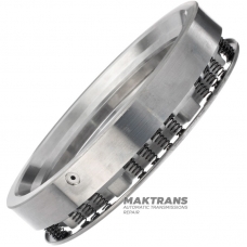 Piston with return spring No.2 Brake TOYOTA AC60E, AC60F — (aluminum piston height 24.95 mm, outer Ø 175.20 mm, inner Ø 145.30 mm)