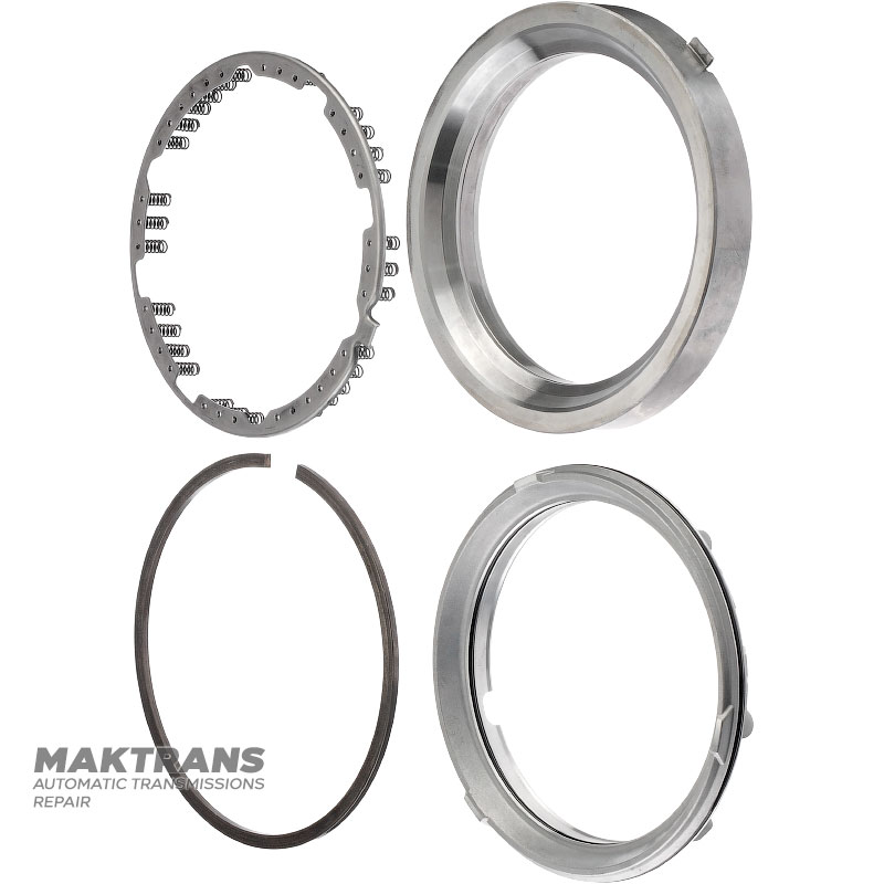 Piston with return spring No.2 Brake TOYOTA AC60E, AC60F — (aluminum piston height 24.95 mm, outer Ø 175.20 mm, inner Ø 145.30 mm)