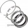Piston with return spring No.1 Brake TOYOTA AC60E, AC60F 3560871010, 356210K010, 3569871010 — (aluminum piston height 27.65 mm, outer Ø 157.05 mm, inner Ø 118.25 mm)