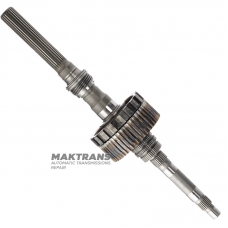 Output shaft, rear planetary gear (4 satellites, 19 teeth) TOYOTA / LEXUS A750E, A760E — output shaft length 272 mm (length of splined part 140 mm), 23 splines (outer Ø 30.40 mm)