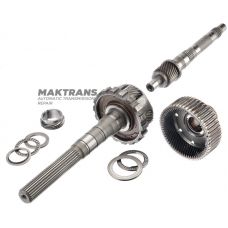 Output shaft, rear planetary gear (4 satellites, 19 teeth) TOYOTA / LEXUS A750E, A760E — output shaft length 272 mm (length of splined part 140 mm), 23 splines (outer Ø 30.40 mm)