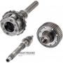 Output shaft, rear planetary gear (4 satellites, 19 teeth) TOYOTA / LEXUS A750E, A760E — output shaft length 272 mm (length of splined part 140 mm), 23 splines (outer Ø 30.40 mm)