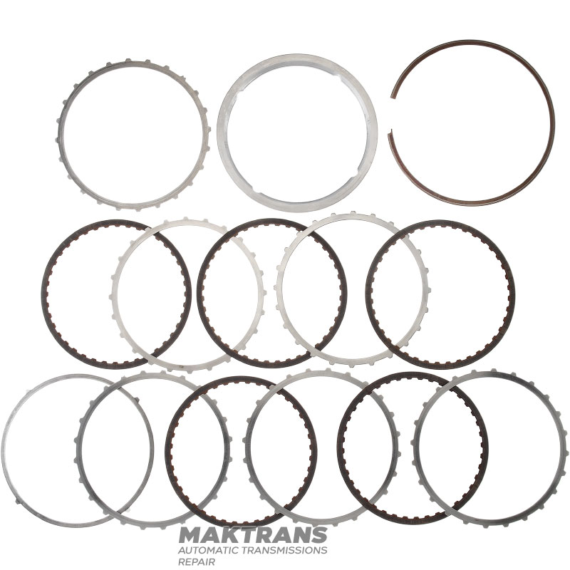 Drum C2 Clutch / C3 Clutch TOYOTA / LEXUS A750E, A750F, A760E, A760F — C2 Clutch (5 friction discs, total kit thickness 23.45 mm) / C3 Clutch (5 friction discs, total kit thickness 22.05 mm)