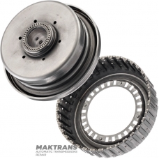 K38 Clutch Drum Assembly Mercedes-Benz 725.0 A7252728301 - Empty, No Discs (Piston to Snap Ring Height 32mm)