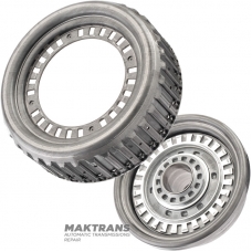 K38 Clutch Drum Assembly Mercedes-Benz 725.0 A7252728301 - Empty, No Discs (Piston to Snap Ring Height 32mm)