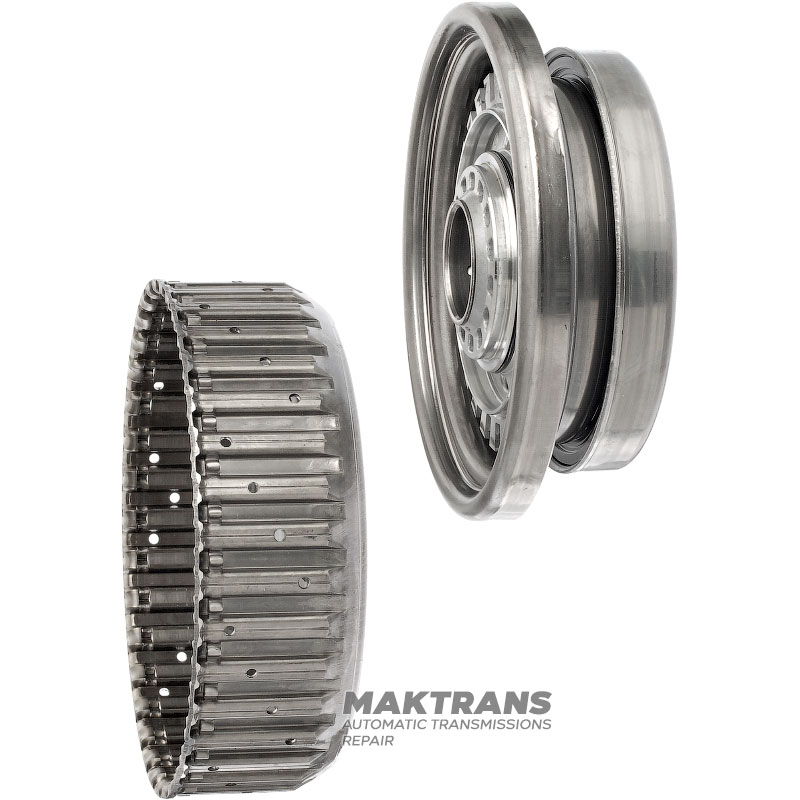 K38 Clutch Drum Assembly Mercedes-Benz 725.0 - Empty, No Discs (32mm Piston to Snap Ring Height)