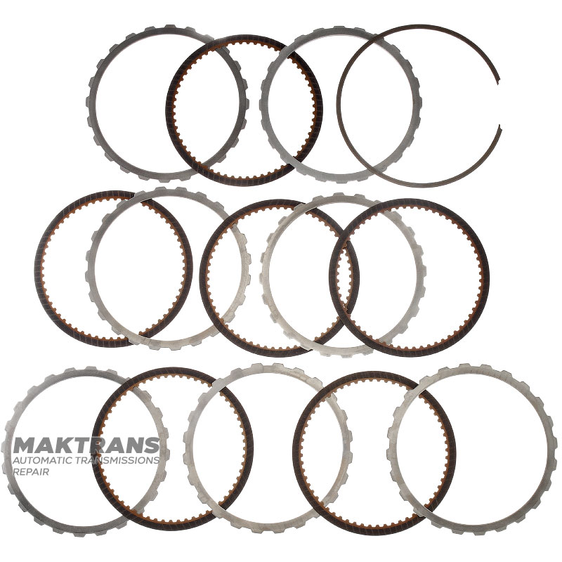 Input shaft / drum K1 Clutch NISSAN RE7R01,315401XJ0C - (6 friction discs, total height 313 mm, 102 teeth on ring gear)