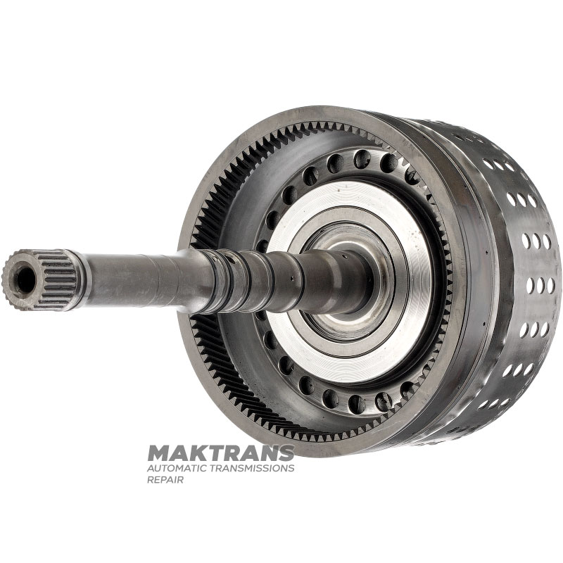 Input shaft / drum K1 Clutch (empty, no discs) NISSAN RE7R01,315401XJ0C - (overall height 313 mm, 102 teeth on ring gear)