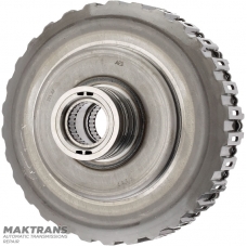 Housing, hub of double wet clutch VAG DSG DQ250 02E — 771XF, 772XF (outer Ø 59.30 mm, 4 Teflon rings)