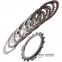 C4 Clutch ALLISON 1000 Steel and Friction Disc Set - 6 Friction Discs (Total Set Thickness 37.15/40.75mm), 29542192, 29542191, 29531049, 29546701, 29535640