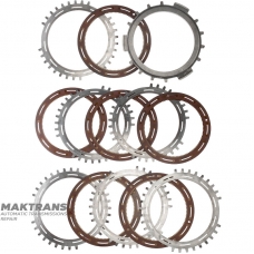 C4 Clutch ALLISON 1000 Steel and Friction Disc Set - 6 Friction Discs (Total Set Thickness 37.15/40.75mm), 29542192, 29542191, 29531049, 29546701, 29535640