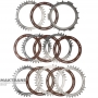 C4 Clutch ALLISON 1000 Steel and Friction Disc Set - 6 Friction Discs (Total Set Thickness 37.15/40.75mm), 29542192, 29542191, 29531049, 29546701, 29535640
