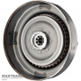 Front cover of torque converter NISSAN GE9R01A, JATCO JR913E — marking 44D (outer Ø of housing 282.50 mm, 4 mounting holes, outer Ø of pilot 35 mm)