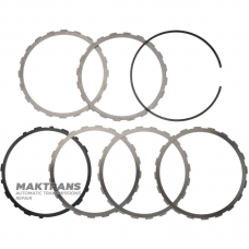 Set of steel wheels B08 Brake Mercedes-Benz 725.0, AMG, A7252720037 - 4 steel wheels (set thickness 1.80 mm), 1 steel wheel (thickness 4 mm)