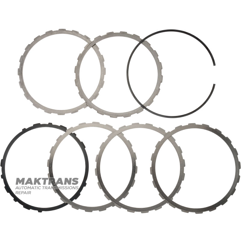 Set of steel wheels B08 Brake Mercedes-Benz 725.0, AMG, A7252720037 - 4 steel wheels (set thickness 1.80 mm), 1 steel wheel (thickness 4 mm)