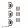 Set of 7th/3rd gear synchronizer sliding clutch locks Mercedes-Benz 724.0 (7G-DCT), A2462600045 - 3 locks (total height 13.50 mm)