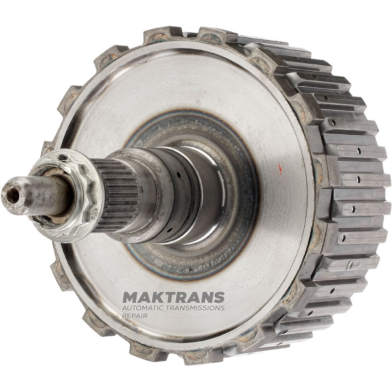 K27 Clutch Drum and Output Shaft (2WD) Mercedes-Benz 725.0 - (overall height 198 mm, 30 splines (ext.Ø 31.65 mm), 3 friction discs)