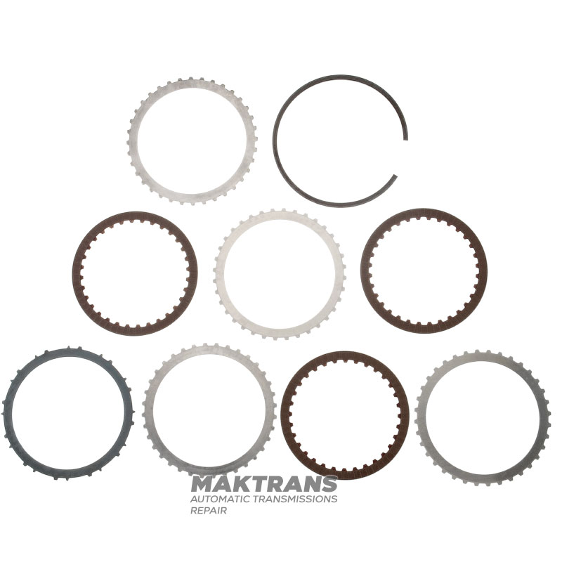 K27 Clutch Drum and Output Shaft (2WD) Mercedes-Benz 725.0 - (overall height 198 mm, 30 splines (ext.Ø 31.65 mm), 3 friction discs)