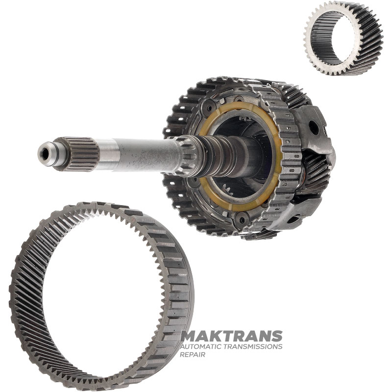 Front planetary gear VW / AUDI 0C8 TR-80SD, Mitsubishi TL-80NF - total shaft height 337 mm, 5 satellites (19/16 teeth)