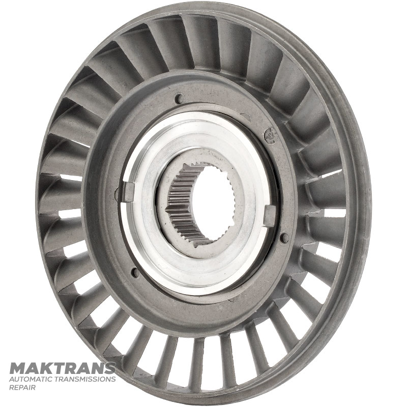 Reactor wheel of the ZF 8HP45 07110002413 torque converter — (ext.Ø 175.50 mm, 40 splines)