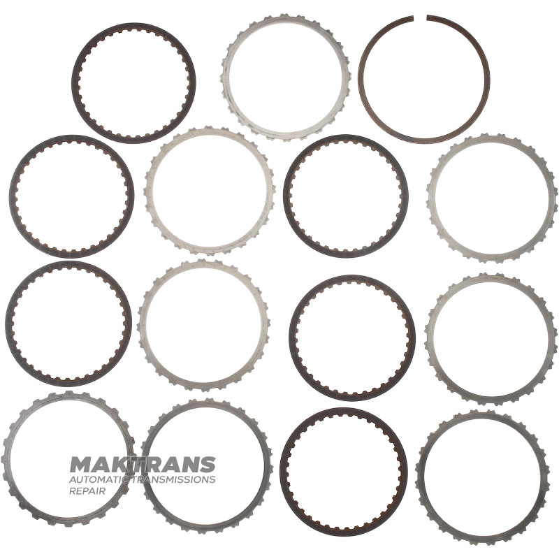 Input shaft, drum C4 / C1Clutch AB60E, AB60F 07-up - 357100C010, 3571060010 (C4 Clutch - 4 friction discs, C1 Clutch - 6 friction discs)