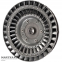 Turbine wheel, spring damper of hydraulic converter ZF 8HP55A AUDI 4.0 TFSI, 1087322223 (N140), 0BK323571G — (blade marking 000276, outer Ø 254.35 mm)