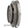 Turbine wheel, spring damper of hydraulic converter ZF 8HP55A AUDI 4.0 TFSI, 1087322223 (N140), 0BK323571G — (blade marking 000276, outer Ø 254.35 mm)
