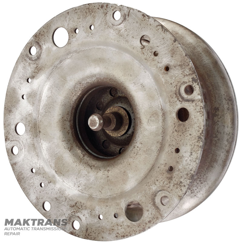 Front cover of torque converter ZF 8HP55A AUDI 4.0 TFSI, 1087322223 (N140), 0BK323571G — (outer Ø of pilot 20.95 mm)