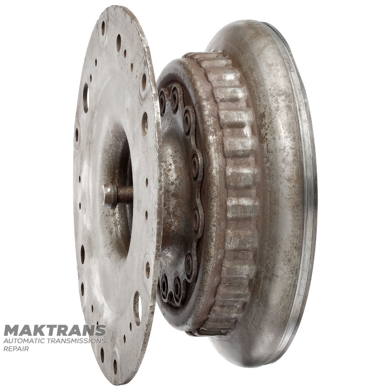 Front cover of torque converter ZF 8HP55A AUDI 4.0 TFSI, 1087322223 (N140), 0BK323571G — (outer Ø of pilot 20.95 mm)