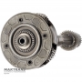 Rear planetary gear, output shaft Mercedes-Benz 722.3 A1262720007, A1262701743 — overall length 346 mm (27 splines, outer Ø 29.30 mm), 4 satellites (21 teeth, outer Ø 37.60 mm)