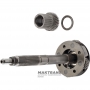 Rear planetary gear, output shaft Mercedes-Benz 722.3 A1262720007, A1262701743 — overall length 346 mm (27 splines, outer Ø 29.30 mm), 4 satellites (21 teeth, outer Ø 37.60 mm)