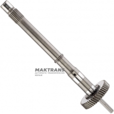 Input shaft Mercedes-Benz 722.3 — A1262702225 (shaft length 332 mm, 46 teeth (ext.Ø 74.75 mm))