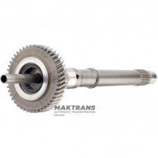 Input shaft Mercedes-Benz 722.3 — A1262702225 (shaft length 332 mm, 46 teeth (ext.Ø 74.75 mm))