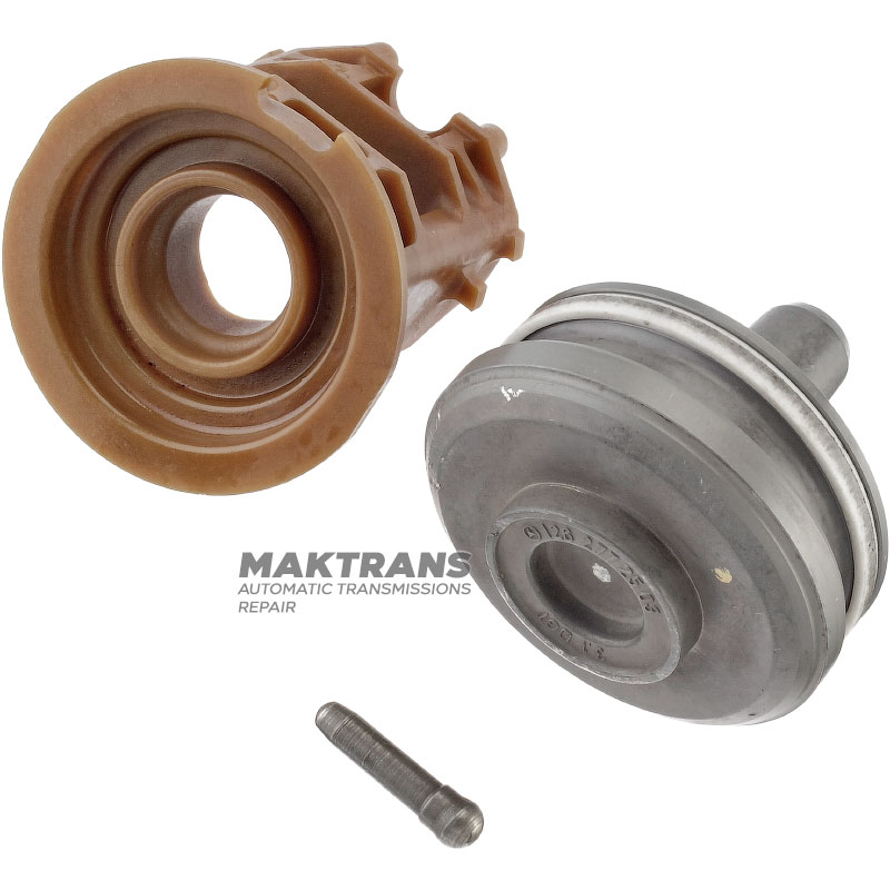 Front brake band piston (set) Mercedes-Benz 722.3 — A1402770840, A1262772638, A1262772503 (outer piston Ø 70.75 mm)