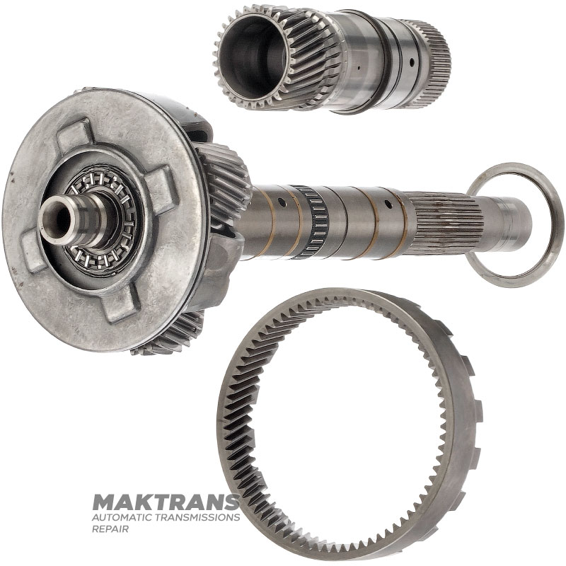 Central planetary gear, output shaft (4WD) DODGE 722.6 — 4 satellites (22 teeth per satellite, width 24 mm), sun gear 30 teeth (ext. Ø 50.90 mm), ring gear 74 teeth (ext. Ø 131.90 mm)