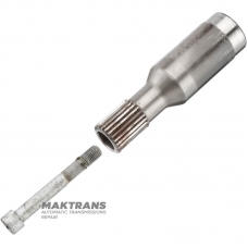 4WD DODGE 722.6 Output Shaft Adapter - 155mm Length, 23 Splines External (Ø 31.05mm Outer), 30 Splines Internal
