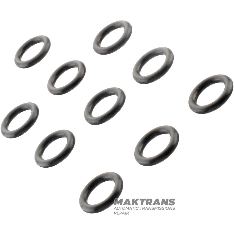 Rubber ring (O-Ring) for VAG DSG DQ500 0BT-0BH / 0DE DQ380 hydraulic unit pressure sensor — (17.25 mm x 11 mm x 2.90 mm) (10 pieces per pack)