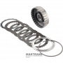 Drum K1 Clutch 722.7 - A1683700527 (3 friction discs, total drum height 56 mm)