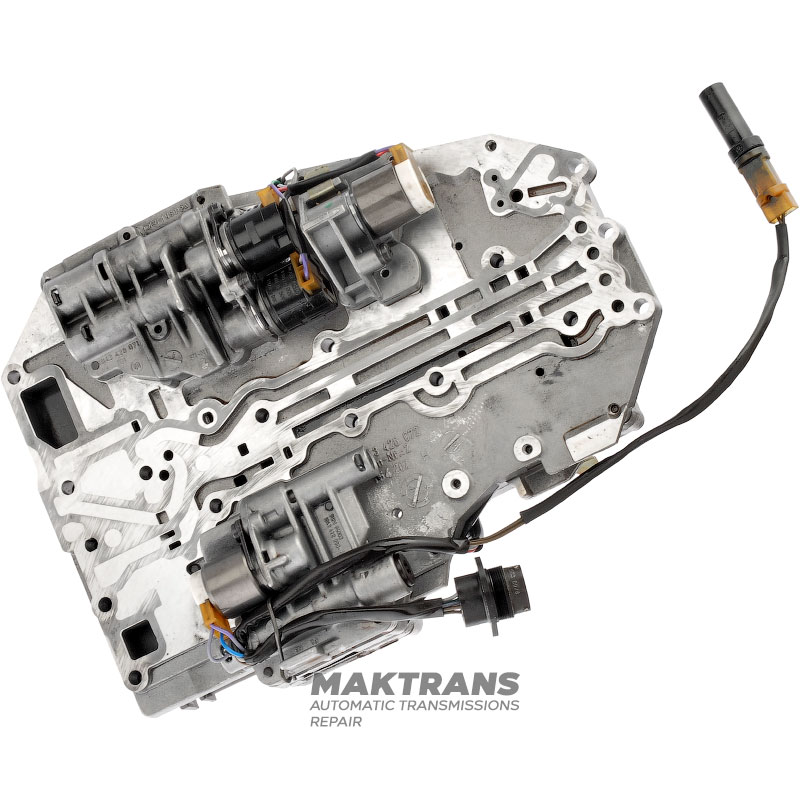 Valve body complete with solenoids ZF 4HP22 (used, not tested) — separator plate 086, 7-pin connector (1043428071, 1043428090, 1043428072, 1043428081, 1043428065)