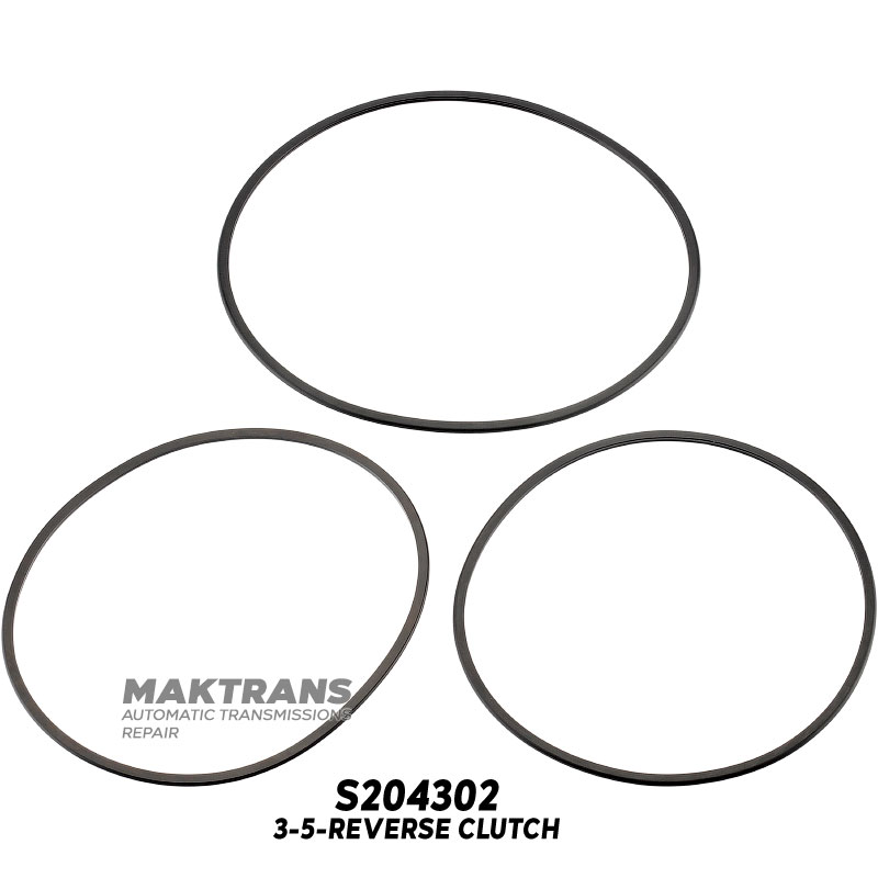 Set of rubber rings 6T40E 6T45E 4-5-6 CLUTCH - 4pcs / 3-5-REVERS CLUTCH - 3pcs