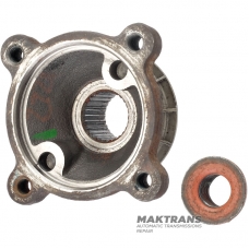 Transfer case flange FORD / MAZDA AT43-7251-DE, 7E53-7251-BV 47 — 4 mounting holes (internal Ø 8.50 mm, inter. bolt 73.80 mm), 28 splines