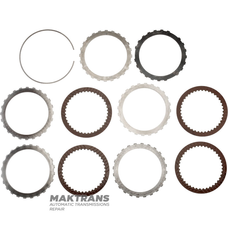 Drum OVERDRIVE Clutch ZF 4HP22, 4HP24 — 1043430098 (4 friction discs, total thickness of the set 17.50 mm)
