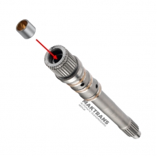 Input shaft (with new bushing) DODGE CHRYSLER 62TE 68004290AA - shaft length 221.50 mm, 21 splines (outer Ø19 mm) / 31 splines (outer Ø 25.05 mm)